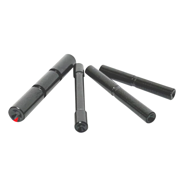 Cross Armory 4 Pin Set Dimpled Glock Gen4 Compatible, 4140 Steel - CRG4PSBK