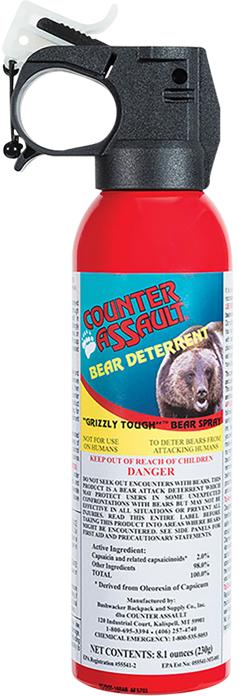 Counter Assault Bear Spray 8.10 oz - 15067024