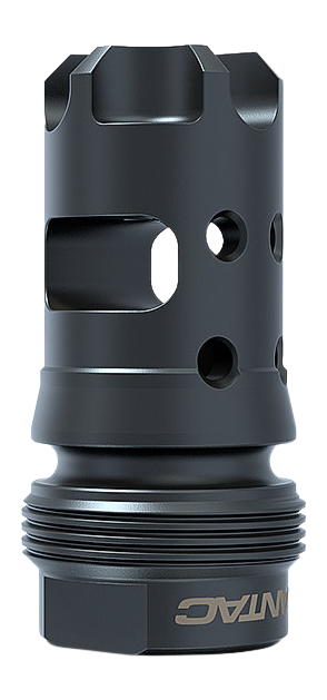 LanTac USA Dragon Muzzle Brake 9mm 1/2x28 Dead Air Xeno Mount, Black - DGN9MMD-DAX