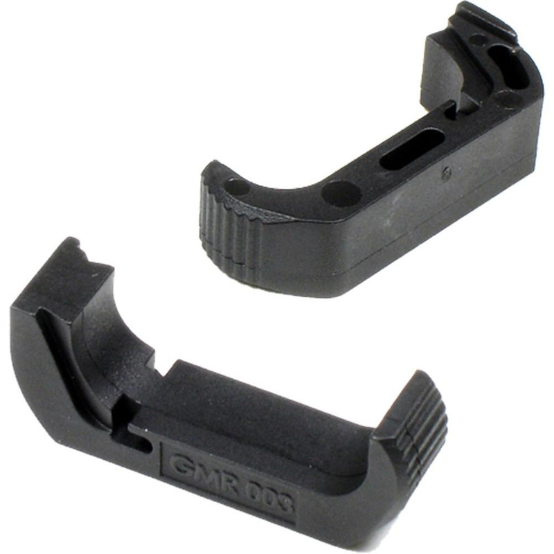 TangoDown Vickers Tactical Extended Magazine Release for Glock Gen 4 and Gen 5, Black - GMR-003
