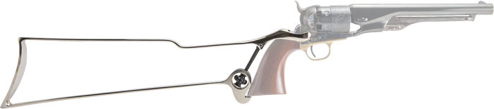 Cimarron Revolver Shoulder Stock 1860/1851/1861, Steel - DA60/851/61SS