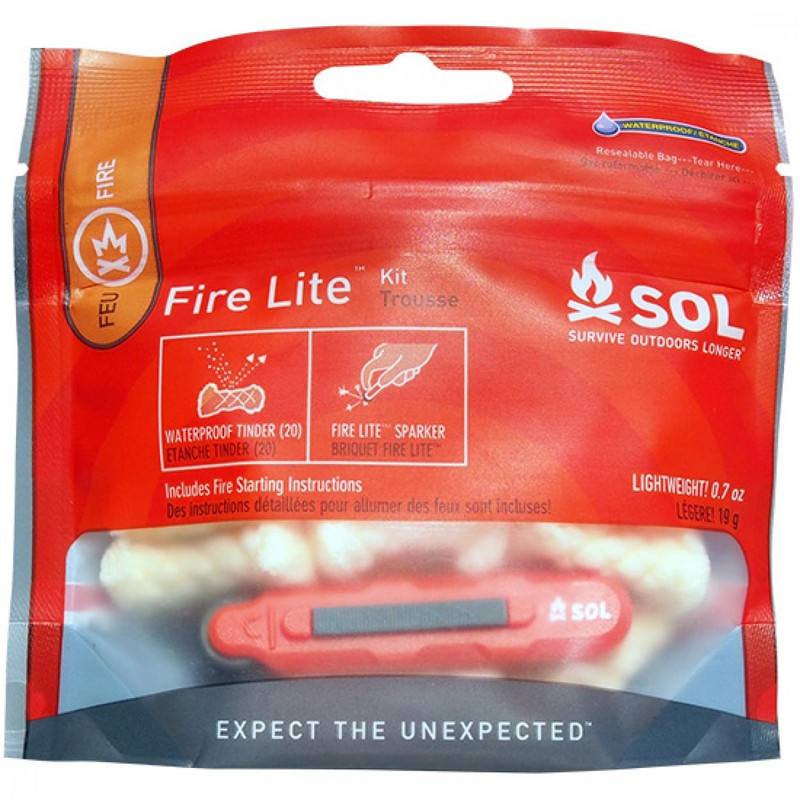 Survive Outdoors Longer Fire Lite Kit Fire Starter - 0140-1234