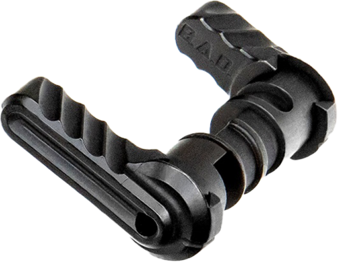 Battle Arms Development Bad-Ass Pro Ambidextrous Safety Selector AR15/M16/M4, Black - BADASSPROFULLAUTO