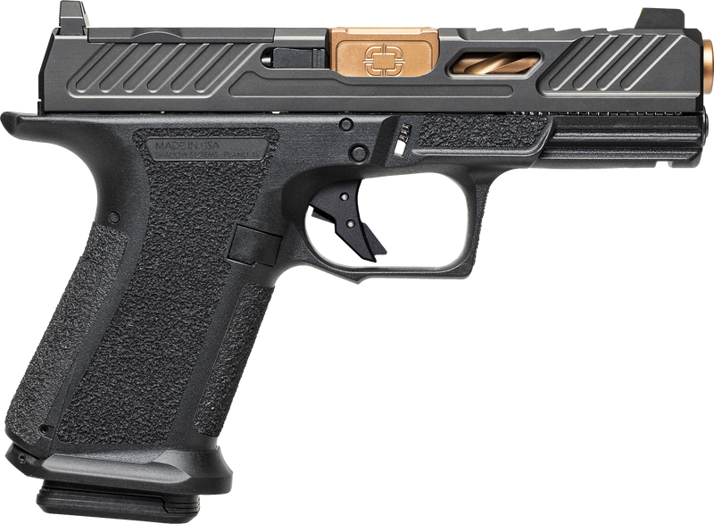 Shadow Systems MR920 Elite 9mm 4" 10+1 Striker-Fired Pistol, Black/Bronze - SS-1039-CA