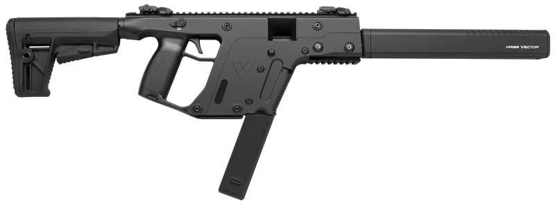 Kriss Vector CRB Gen II 9mm 16" 40+1 Semi-Auto Rifle, Black - KV90CBL20