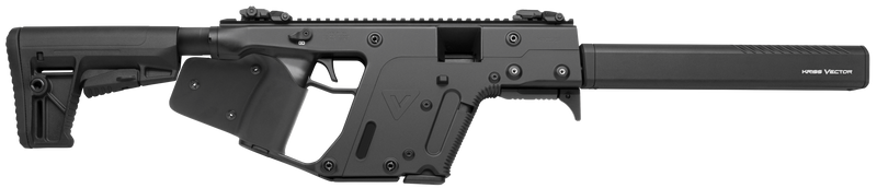 Kriss USA Vector CRB G2 9mm 16" 10+1 Rifle, Black - KV90CBL22