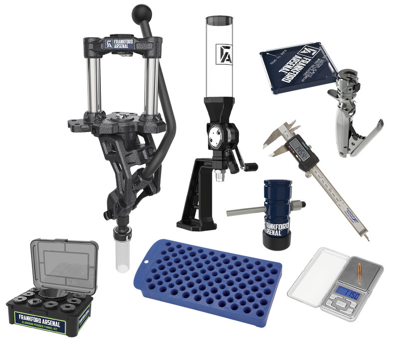 Frankford Arsenal FA Essentials Reloading Kit, Black - 1198151
