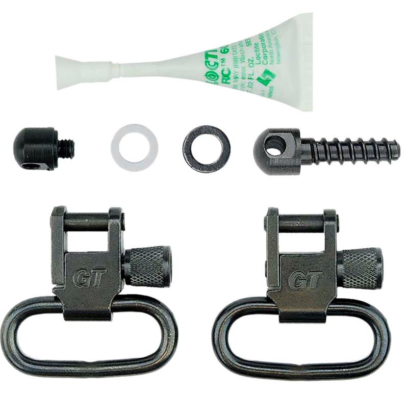 GrovTec GT Locking Swivel Set 1" Black Oxide for Mossberg 500 - GTSW31