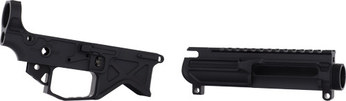 Battle Arms Development AR15 Lightweight Receiver Set, Billet Black - AUTHELITE-SET