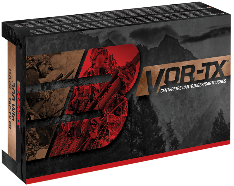 Barnes VOR-TX .30-30 Win 150gr TSX Flat Nose Rifle Ammunition - 21535