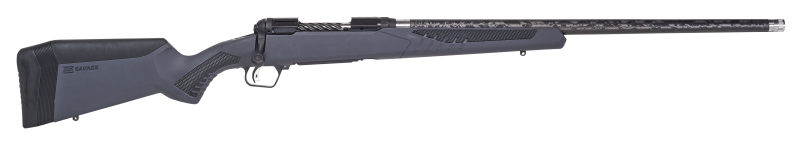 Savage Arms 110 UltraLite 6.5 Creedmoor 4+1 22" Bolt-Action Rifle, Black Melonite with Grey Synthetic Stock - 57578