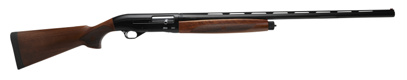 Stevens 560 Field Compact 12 Gauge 3" 26" 5+1 Semi-Auto Shotgun, Matte Black/Walnut - 57966