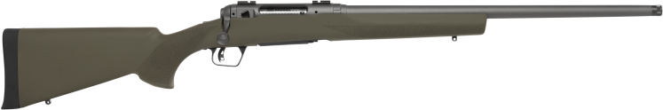 Savage Arms 110 Trail Hunter 450 Bushmaster 20" 3+1 Bolt-Action Rifle, Tungsten Gray Cerakote/OD Green - 58137