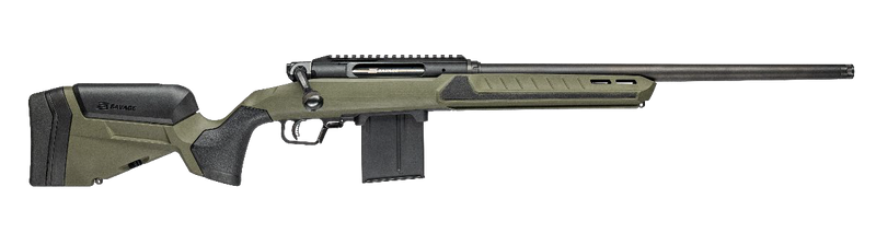 Savage Impulse Core Predator 308 Win 20" 10+1 Bolt-Action Rifle, Black/OD Green - 32869