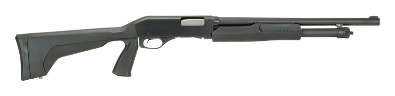 Savage Arms Stevens 320 Security 12 Gauge 18.5" 5+1 Pump Action Shotgun, Matte Black - 22365