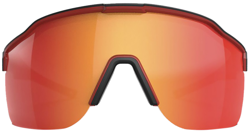 Glock Safe Action Tactical Glasses, Black with Red Mirror Lens - AS41039