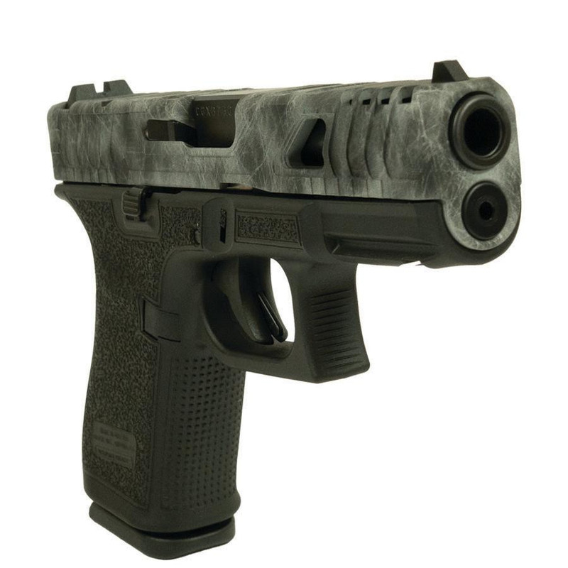 Glock G19 V 9mm 4.02" 15rd Pistol, Marble Cerakote - PV1950203