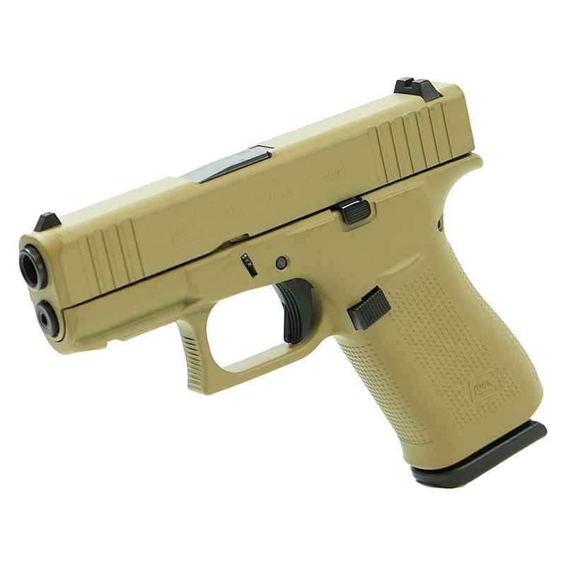 Glock 43X 9mm 3.41" 10rd Pistol, FDE - UX4350201FR