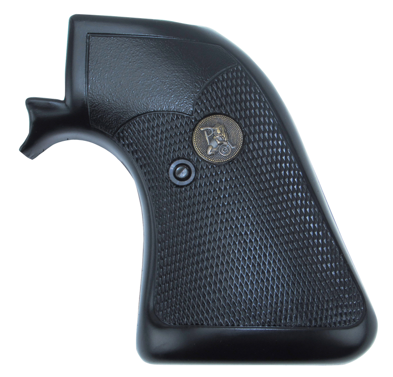 Pachmayr Presentation Grip Checkered Black Rubber for Ruger Blackhawk, Black - 03137
