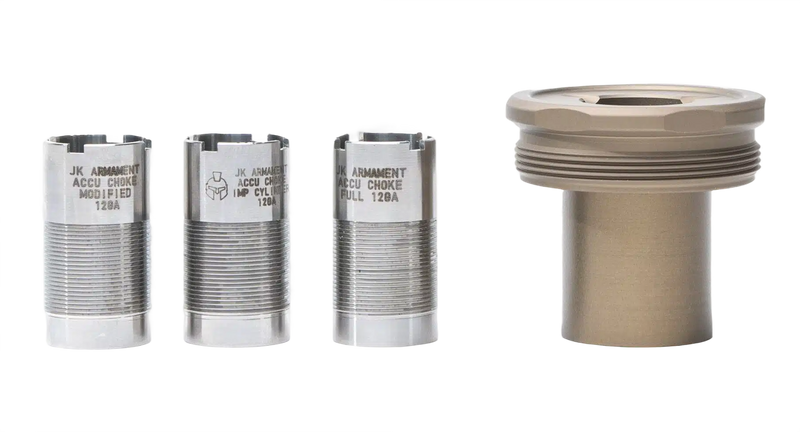 JK Armament Widowmaker 195 Accu-Choke 12 Gauge Choke Tube Set, FDE - JK195WMCEBUNDLE12FDE