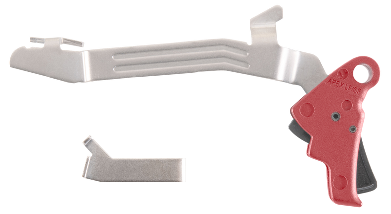 Apex Tactical Specialties Action Enhancement Slim Trigger, Red - 102P117RED