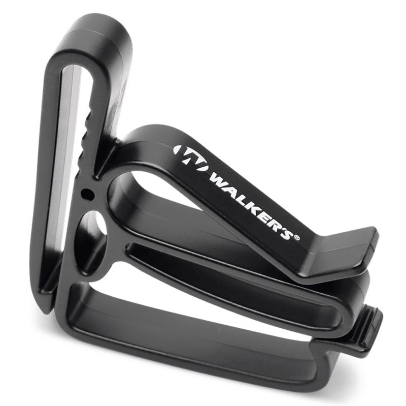 Walker's Belt Clip Holder Universal Belt Loop Black Polymer - GWPBELTLOOP