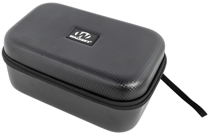 Walker's Muff & Glasses Storage Case, Black - GWPMSGSC