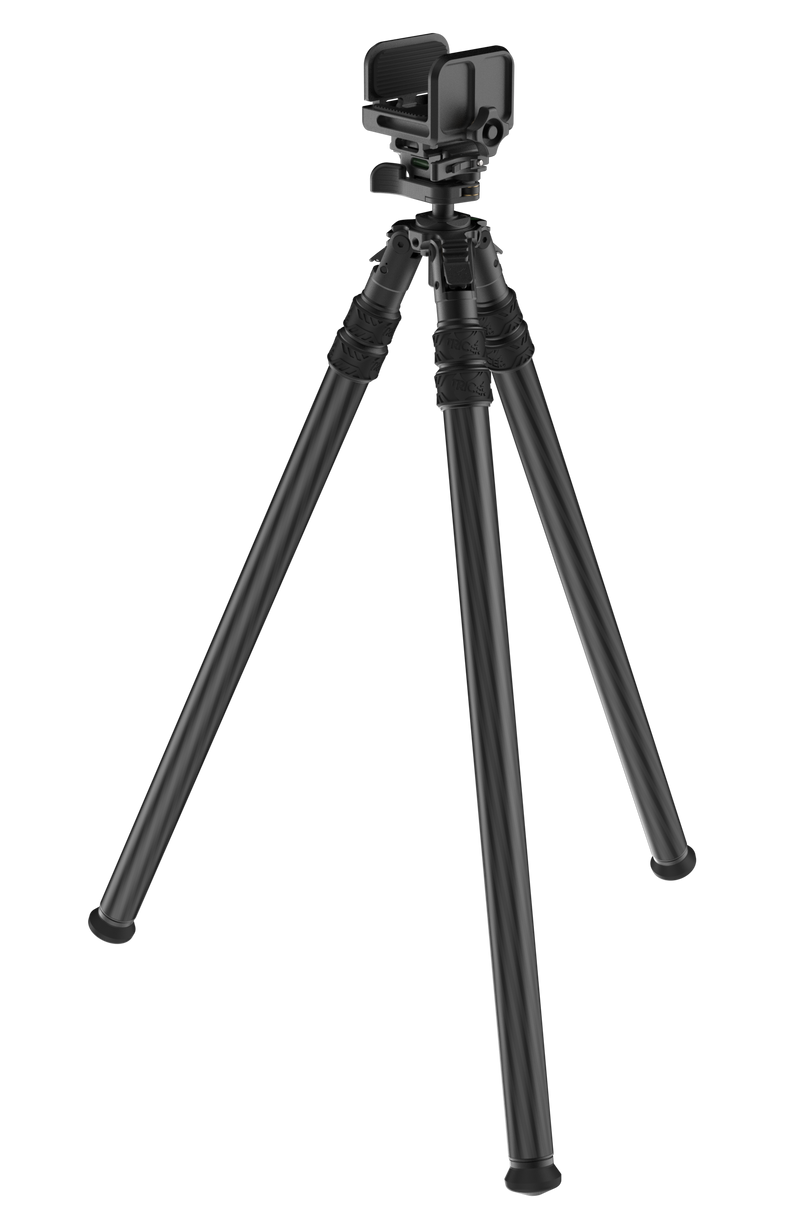 Tricer HK Tripod Kit with Gun Clamp Carbon Fiber Black - HK-KIT-1