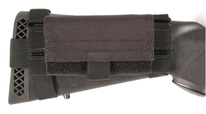 Blackhawk Buttstock Shell Pouch, Black - 52BS02BK