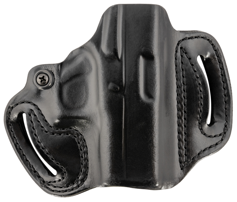 DeSantis Gunhide Mini Slide OWB Holster, Black Leather - 086BA8BZ0
