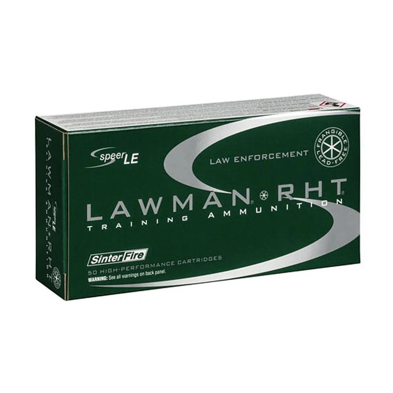 CCI Speer Lawman RHT 9mm Luger 100gr Handgun Ammunition 50rd - 53367