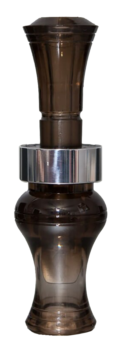 Echo Calls Timber Double Reed Mallard Duck Call, Smoke Gray - 77750