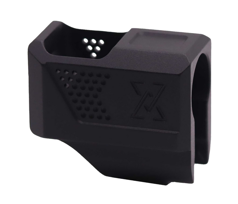 True Precision True-Lock Ultimate Compensator, Black Anodized - TPSHCCMPBL