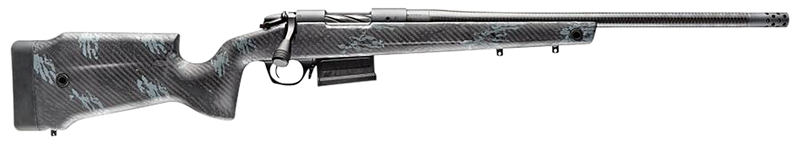 Bergara B-14 Crest Carbon 6.5 PRC 20" 3rd Bolt-Action Rifle, Sniper Gray Cerakote - B14SM759CF