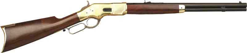 Cimarron 1866 Yellowboy 44-40 20" Lever Action Rifle, Brass/Blued - CA231