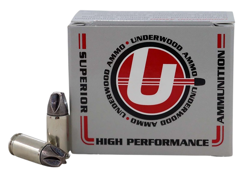 Underwood Ammo Xtreme Defense Platinum 9mm Luger 68gr Solid Monolithic Handgun Ammunition - 873