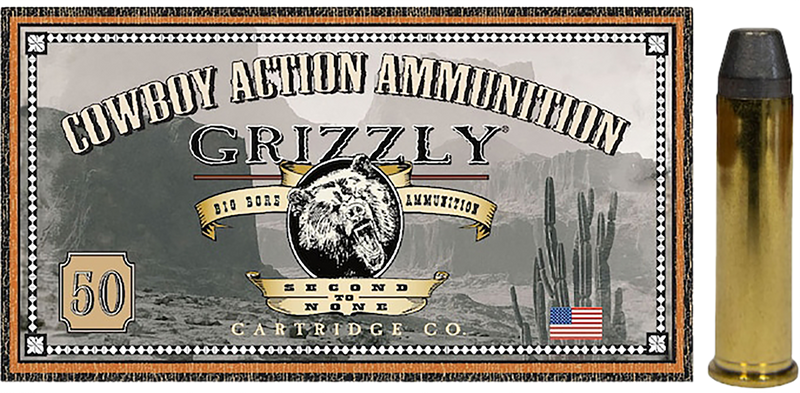 Grizzly Ammo 357 Mag 158gr Round Nose Flat Point Handgun Ammunition, 50 Per Box - GC357M8
