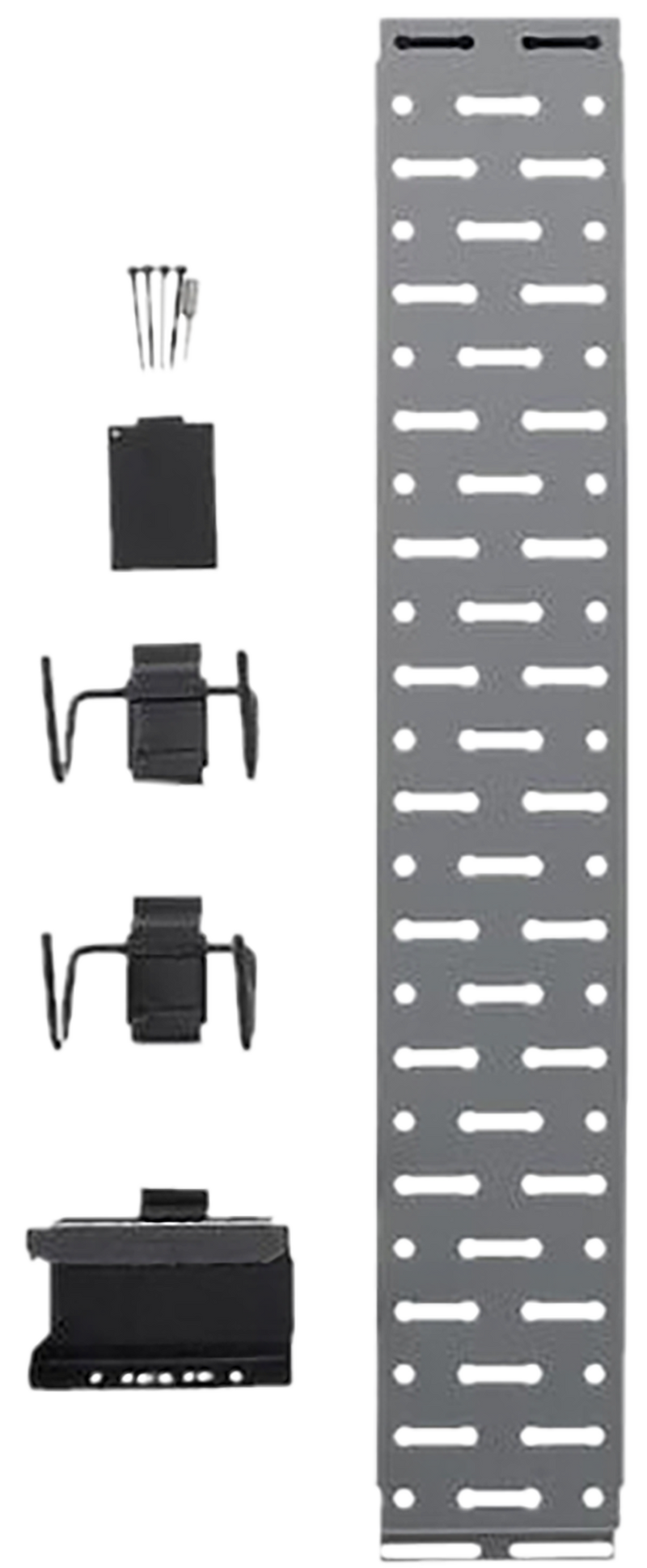 Lockdown Securewall Handgun Kit, Black/Silver - 1215348