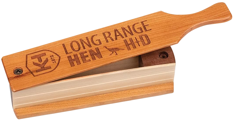 Knight & Hale HD Long Range Hen Box Call Turkey Sounds Cherry/Walnut - KHT0207