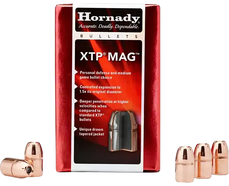 Hornady XTP Mag 45 Caliber .452" 240 gr Reloading Bullets - 45220