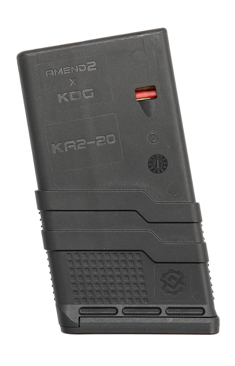 Amend2 Mod-3 SCAR 17 7.62x51 20rd Rifle Magazine, Black - AMSCARMOD3BLK20