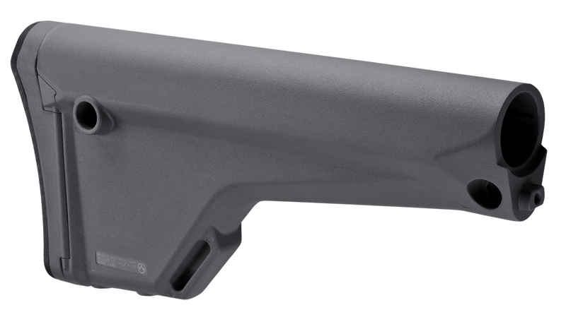 Magpul MOE Rifle Stock Fixed, Gray Synthetic - MAG404GRY