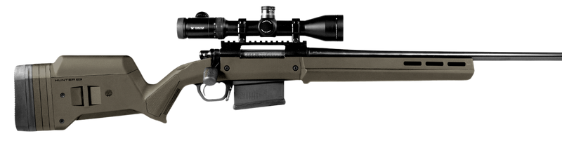 Magpul Hunter 700 Stock Fixed with Aluminum Bedding & Adjustable Comb, OD Green - MAG483-ODG