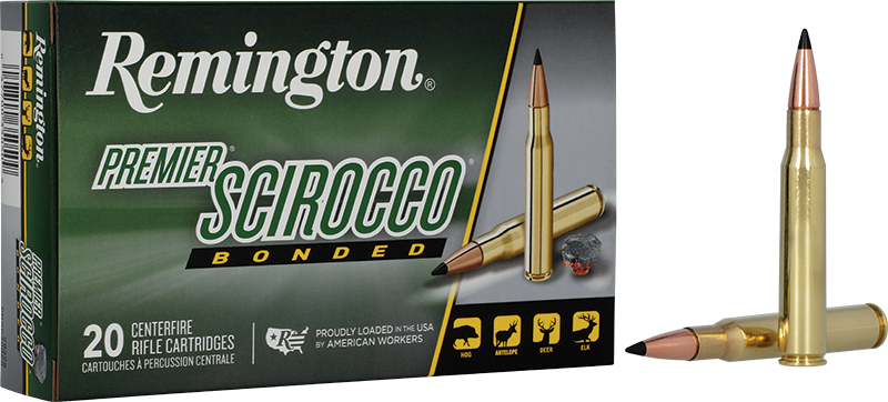 Remington Premier Scirocco Bonded 7mm Rem Mag 150gr Rifle Ammunition - 29316