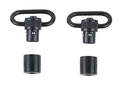 Uncle Mike's Super Swivel Push Button Detachable Sling Swivel, Blued - MO10112