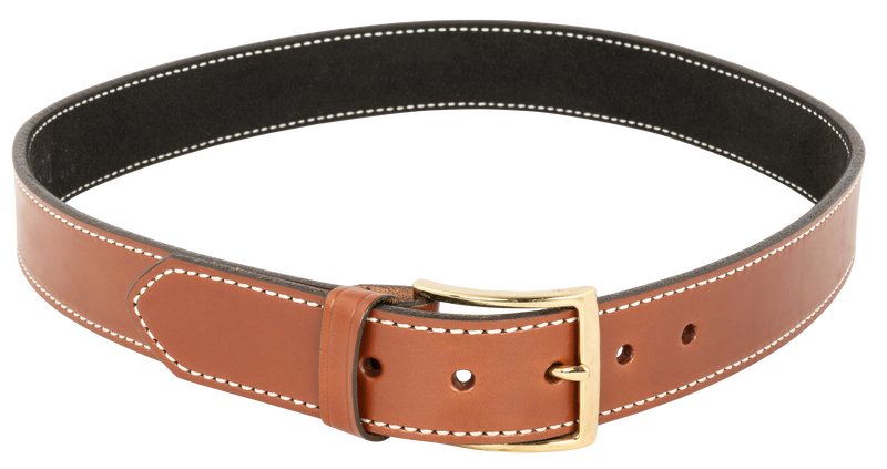 DeSantis Gunhide Plain Lined Tan Leather Belt - B12TL34Z0