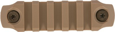 Bravo Company KMR 3" KeyMod Rail Section, Nylon FDE - BCM-KMR-1913-N3-FDE