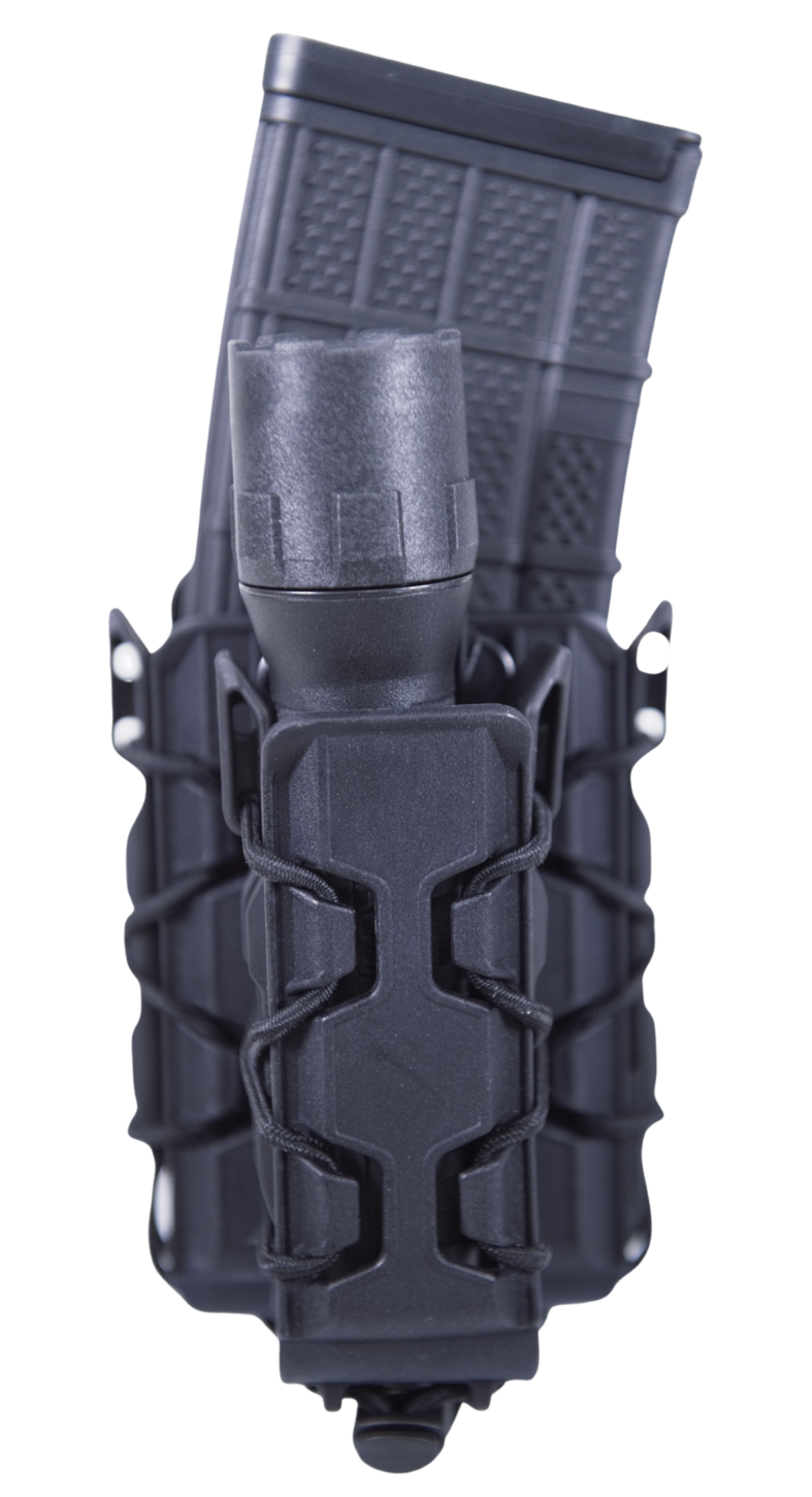 High Speed Gear Double Decker Taco Magazine Pouch, Black - 16DD01BK