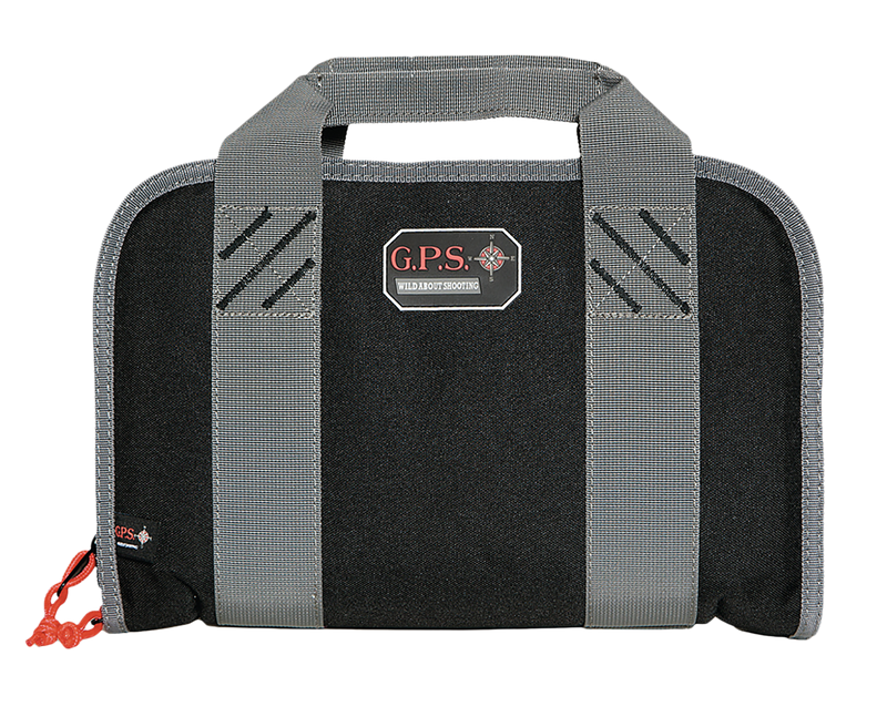 G*Outdoors Double Pistol Case, Black - 1308PC