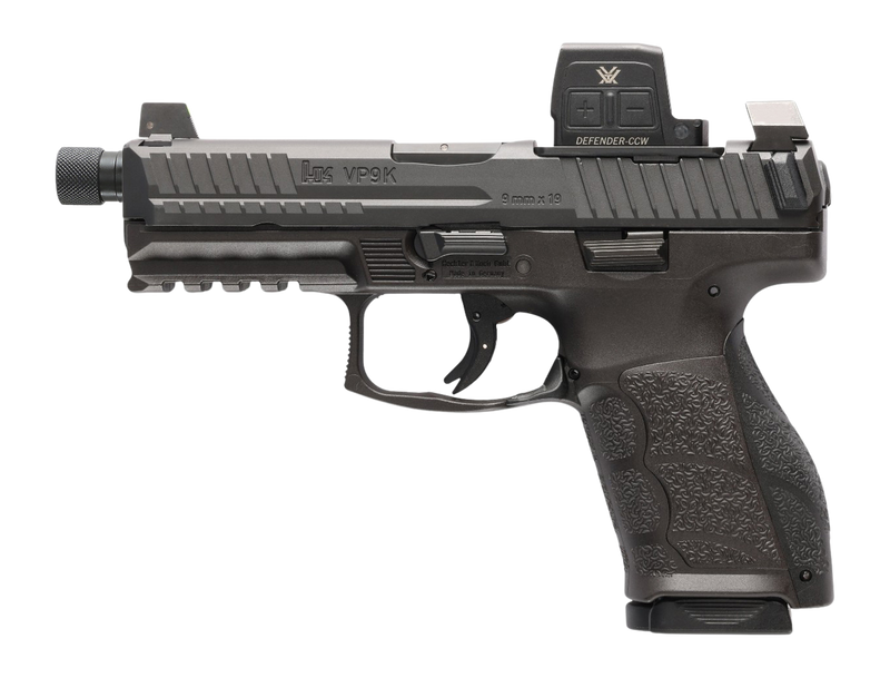 Heckler & Koch VP9A1 K Tactical 9mm 4.7" 10+1 Pistol, Black - 81001368